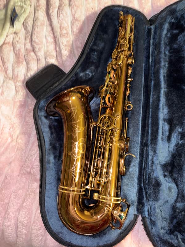 P. Mauriat PMXA-67R Series Professional Alto Saxophone Cognac Lacquer image 1