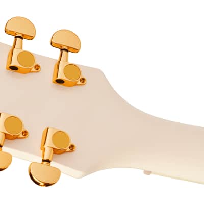 Gretsch G2655TG Streamliner Center Block Semi-Hollow Limited Edition Electric Guitar, Laurel Fingerboard, Vintage White image 5