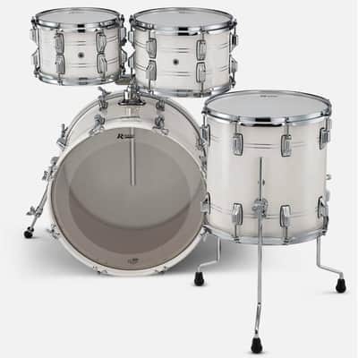 Rogers PT-0420HX-AC Powertone 4pc 20x14/10x7/12x8/14x14 Antique Cream image 2