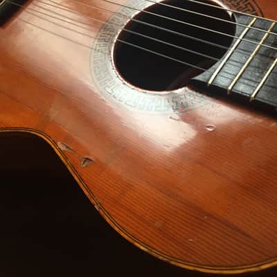 Flamenca classic vintage guitar, Suspiro modèle 100, luthier J.B. Perez, Valencia, 1970, Spain image 17