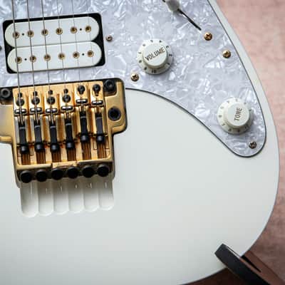 IBANEZ MIJ JEM7V-WH Steve Vai Signature "White + Rosewood" (2006) image 11