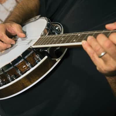 Washburn Americana Series B11K-A 5 String Banjo Natural image 21