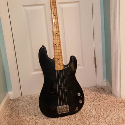 Fender Precision Bass with Maple Fretboard 1974 Black image 6