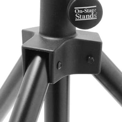 On-Stage SS7730 44-80 Steel-Aluminum Speaker Stand with 1.5 Adapter image 2