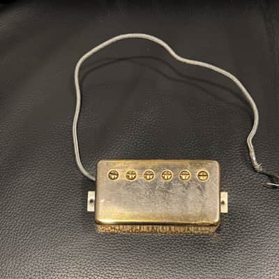 Gibson Tim Shaw PAF Reissue Humbucker 1982 - Gold - Ink Stamp 392 682 image 4