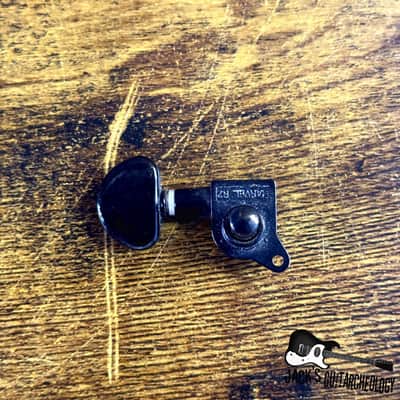 Economy 10mm Bass Side Kidney Bean Guitar Tuner- SINGLE (2010s - Black) image 6