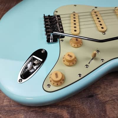 MyDream Partcaster Custom Built - Sonic Blue JM635 image 7
