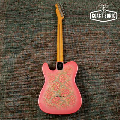 1985 Fender '69 Vintage Reissue Telecaster TL69-75 Pink Paisley made in Japan MIJ image 4