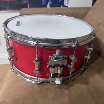 Sonor SQ1 14x6.5 Birch Snare Drum - Hot Rod Red image 11