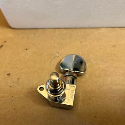 Ibanez Patent Pend. Tuning machines heads 3R 3L   1970s  - Chrome in Very Good Condition. image 3