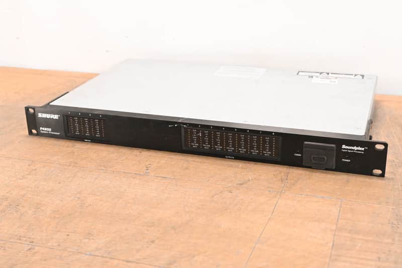 Shure P4800 4x8 Digital Signal Processor CG01TXB image 1