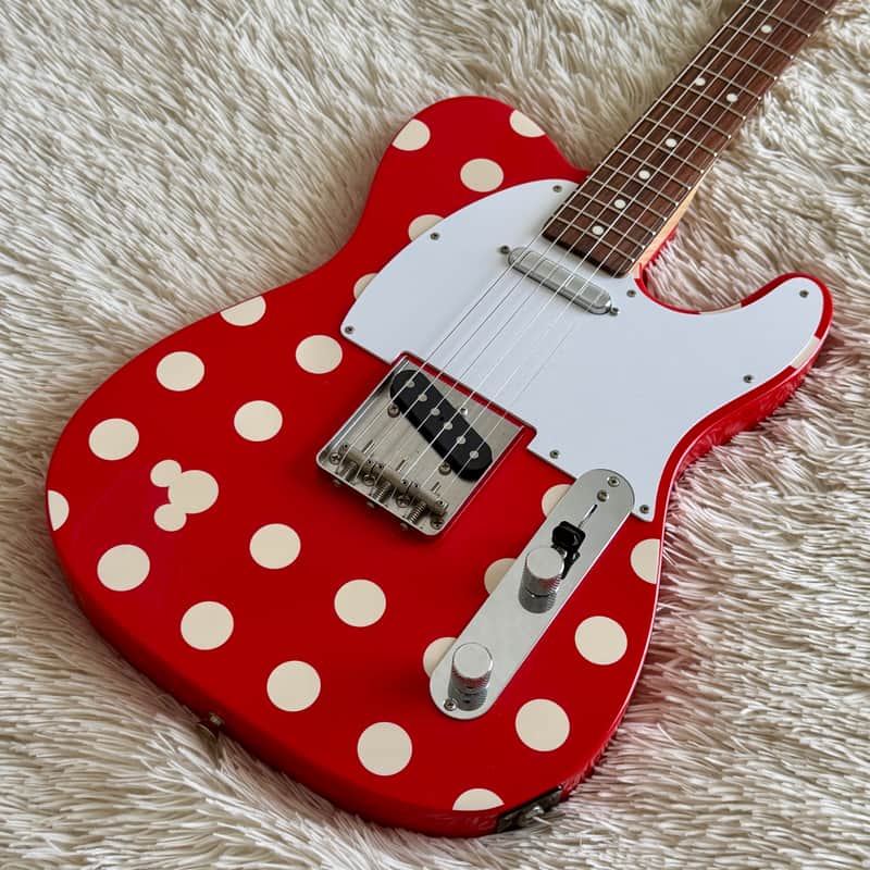 Fender Limited Edition MIJ Minnie Mouse Telecaster Electric Guitar image 1
