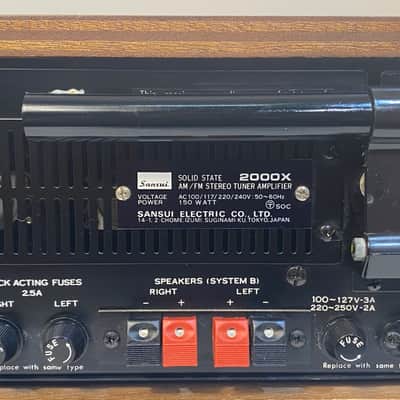 SANSUI 2000X RECEIVER - ALL NEW LIGHTS, RECAPPED, SERVICED W/1 YEAR WARRANTY image 9