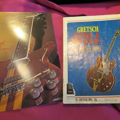 Lot of 2 vintage Gretsch catalog 1964 and 1978 amplifier nashville country gentleman white falcon viking archtop fury image 1