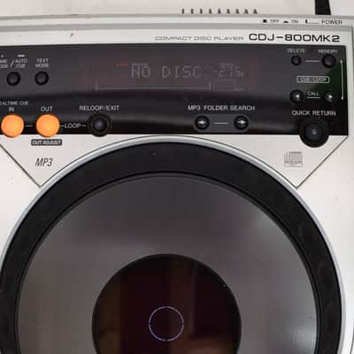 Pioneer DJ CDJ-800Mk2 Professional CD/MP3 Turntable image 2