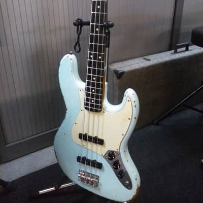 Rittenhouse Guitars '60 Custom shop jazz bass 2010 Light Blue image 5