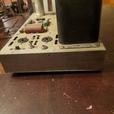 Knight Linear Deluxe Monoblock HiFi Tube Amp 5881 Rare 1955 - Chrome image 7
