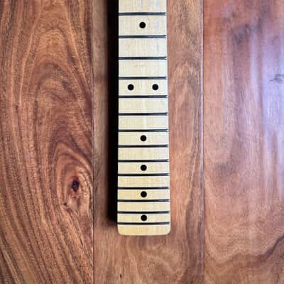 Musikraft Telecaster Neck - Maple - Aged Tele image 3