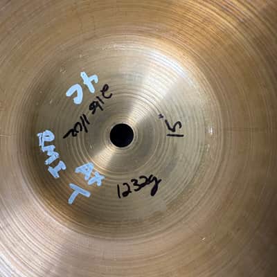 Original Run Zildjian Avedis Reissue 15" Hi-Hat Pair (Bag Avedis Floor) image 6