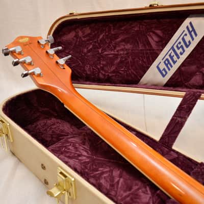 Gretsch Custom Shop Master Built G6120SSC Brian Setzer Tribute 2007 - Vintage Orange image 11