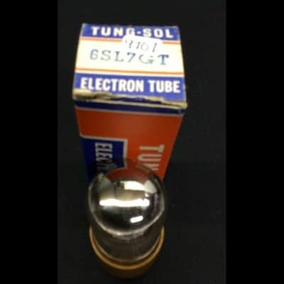 NOS NIB TUNG SOL 6SL7GT Brown Base Black Plate Premium Audio Vacuum Tube K.9707 image 3