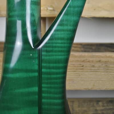 2001 Pendragon Banshee Green With Bartolini Pickups Free Shipping image 12