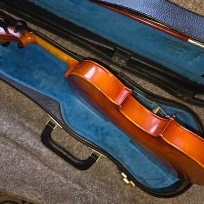 Suzuki No. 220 1/4 Violin, Japan 1986, with Bow & Case. Very Good Condition image 7