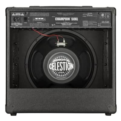 Fender Champion 50 XL 2-Channel 50-Watt 1x12" Solid State Guitar Combo - Black image 2
