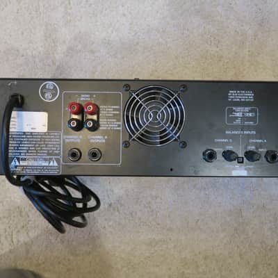Ampeg SVP-1500 Stereo Power Amp 1500w SLM w/ Extras image 3