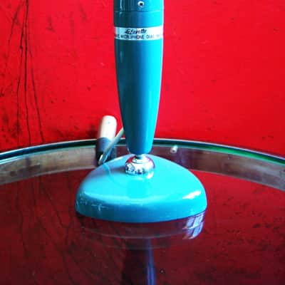Vintage 1960's Lafayette PA-104 dynamic microphone w stand & cable Calrad Lafayette prop display # 1 image 1