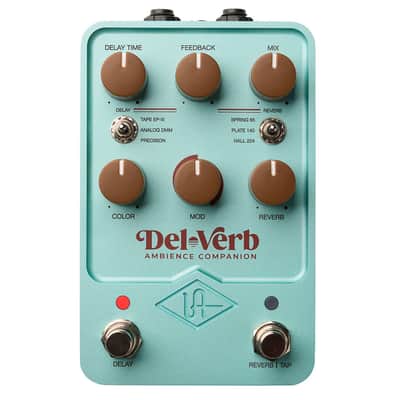 Universal Audio UAFX Del-Verb Vintage Reverb & Delay Effects Pedal PROAUDIOSTAR image 1