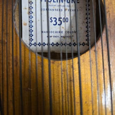 Marxochime Colony Violin-uke 1920-1960s - Bronzie image 3