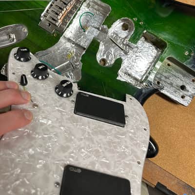 Fender Partscaster - EMG Kirk Hammett Fender Neck Hipshot locking tuners image 6