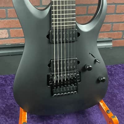Ibanez K7YIN James "Munky" Shaffer Signature 7-string Electric Guitar - Matte Black image 2