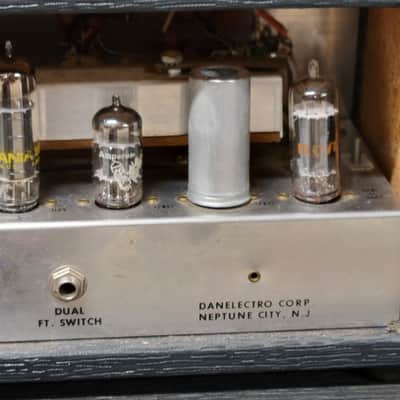 1965 Danelectro DM-25 25-Watt 1x12" Piggyback Guitar Amp image 14