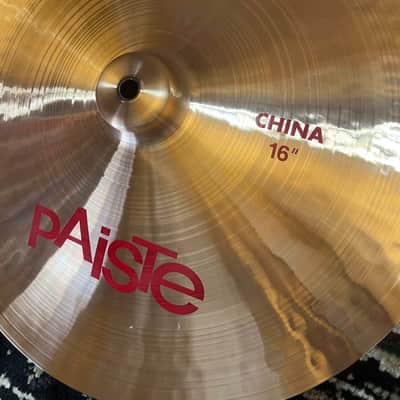Paiste 16" 2002 China Cymbal - Traditional image 2