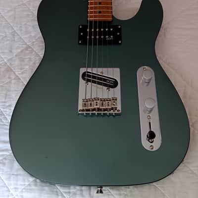 Squier Contemporary Telecaster RH (w/ Tasteful Upgrades) 2023 - Gunmetal Metallic image 1