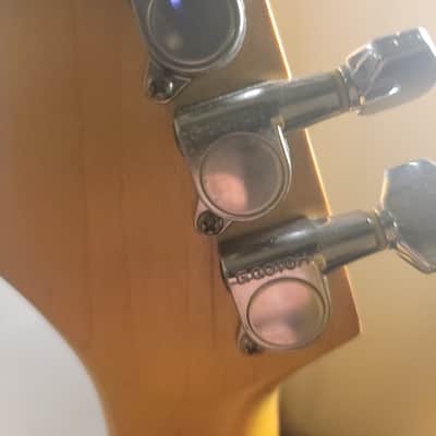 Greco  HSS Stratocater With Added Blend Knob 90s Or 2000s Cherry Red Ash image 6