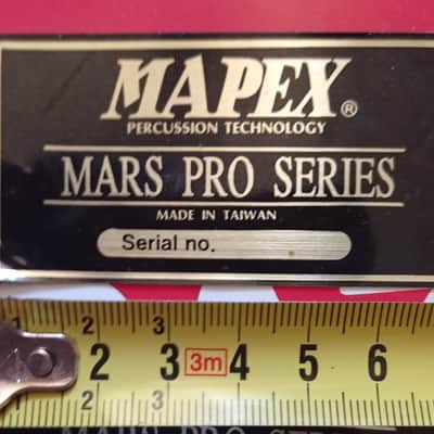 Mapex Mars Pro Series original Badge 90s 90s - Original/ Rare image 3