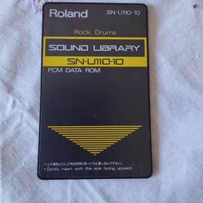 Roland SN-U110-10 Rock Drums card for Roland U-110, U-220, MV-30, Rhodes 760 image 1