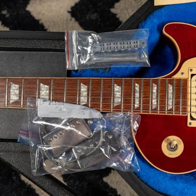8.5 lbs! 1989 Gibson Les Paul Standard 2-Piece Flame Top Cherry Sunburst w/OHSC image 4