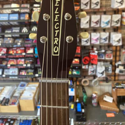 Danelectro DC-3 1998 - 2004 - Burgundy Metalic image 3
