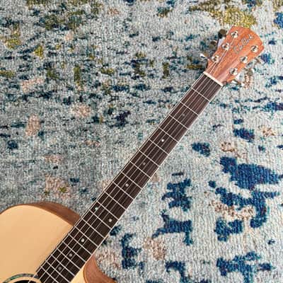 Cole Clark Studio SAN1EC-SMAH Grand Auditorium Acoustic-Electric Guitar, All Solid Euro Spruce Top, Mahogany Back and Sides SN2728 [NAMM Showcase] image 6