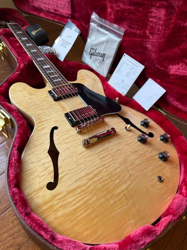 2026 Gibson ES-335 Figured - Antique Natural