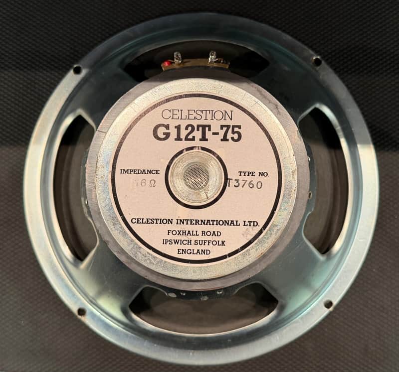 1984 Celestion G12T-75 (vented) First Version image 1