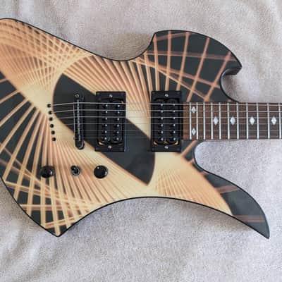 B.C. Rich Mockingbird Body Art 2003 - Spiro Light image 1