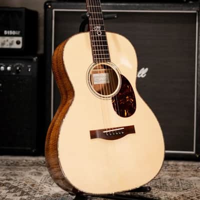 Santa Cruz 000 45 Style Acoustic Guitar - Old Growth Adirondack/Koa with Hardshell Case image 18