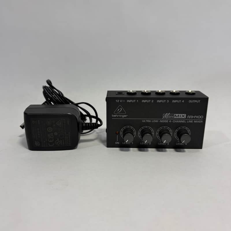 Behringer MICROMIX MX400 4-Channel Line Mixer image 1