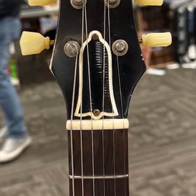 Lay's Guitar Single Cut Junior - Korina - Aged TV Yellow - Custom made image 3