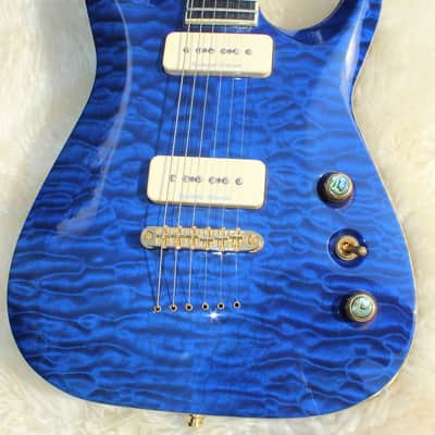 Jackson Soloist Archtop SLAT90 2002 Blue Custom Shop image 1